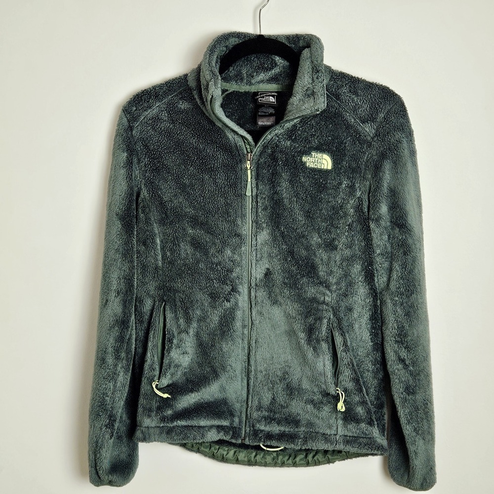 The North Face Womens Size S Osito 2 Full Zip Jacket Fleece‎ Green Gorpcore